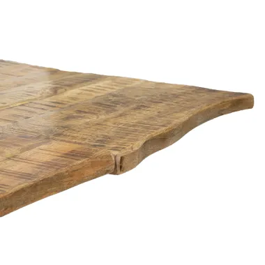 Stół jadalny EDGE ALL. 180x90x77 cm - długość całkowita 280 (drewno mango)
